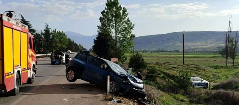 Radar uygulaması yapan polise otomobil çarptı: 1 şehit, 4 yaralı