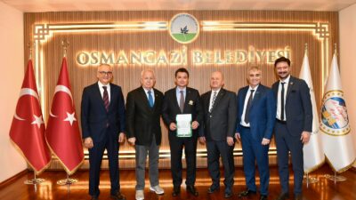Bursaspor Divan Kurulu’ndan başkanlara ziyaret