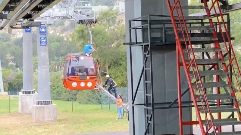 Teleferik faciası: 1 ölü, 10 yaralı