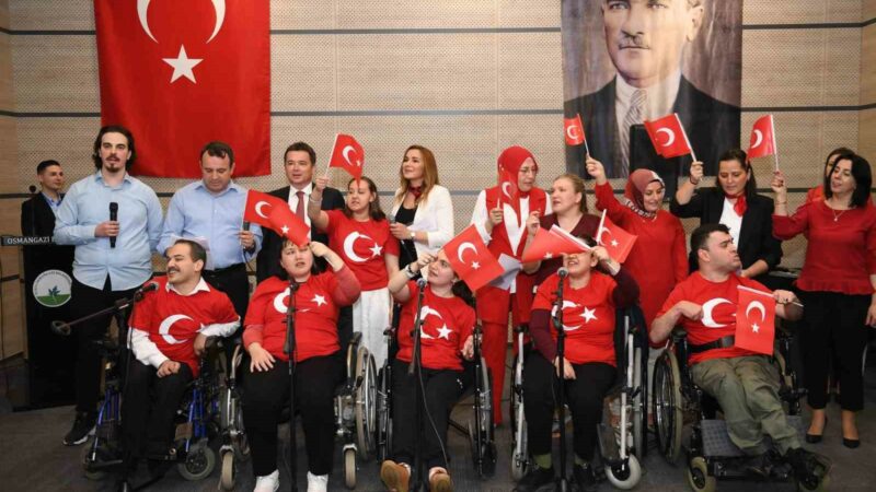 Bursa BAREM’de 23 Nisan coşkusu Osmangazi Belediyesi Bakım ve Rehabilitasyon Merkezi (BAREM) bünyesinde eğitim gören