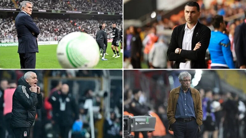 Beşiktaş’a teknik direktör dayanmıyor Bu sezon sergilediği performansla taraftarlarına hayal kırıklığı yaşatan Beşiktaş, teknik