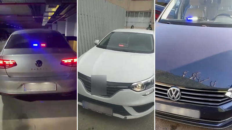 Bursa’da ‘çakar’ denetimi! Ceza yağdı