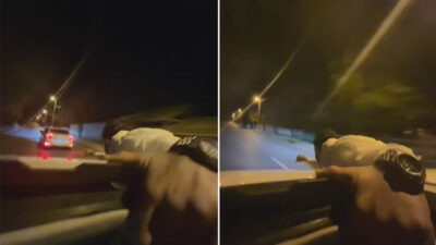 Bursa’dan akıl almaz görüntüler