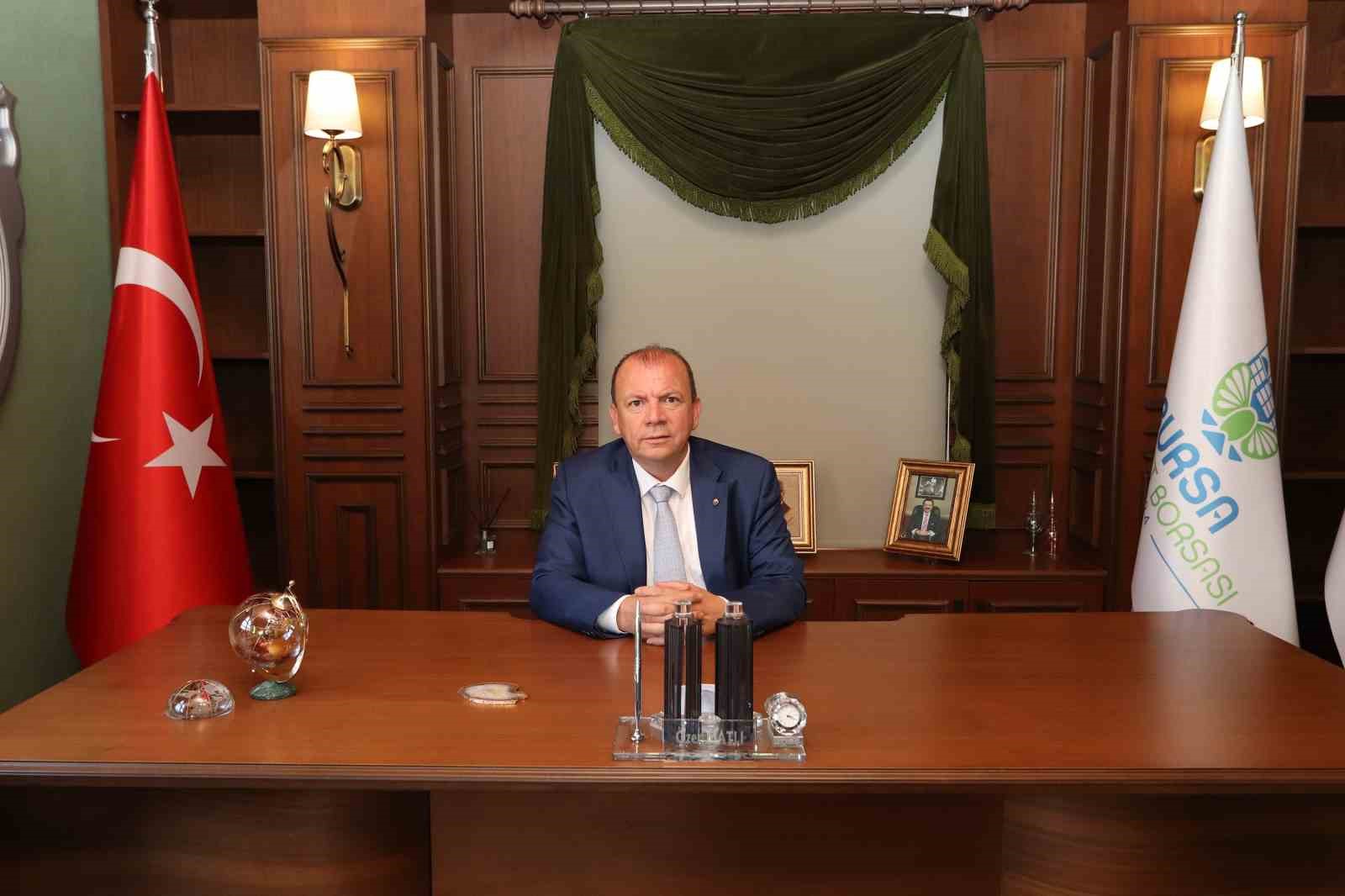 Bursa Ticaret Borsası Başkanı Özer Matlı’dan bayram mesajı