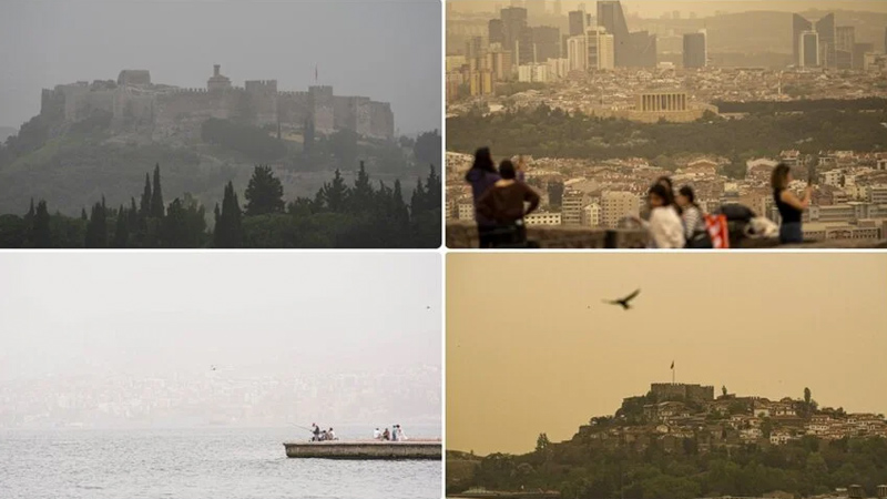 Uzman isimden çöl tozu değerlendirmesi: ‘Bir nevi gökyüzünden gübre yağıyor’