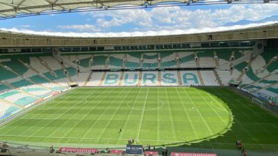 Bursa Yüzüncü Yıl Atatürk Stadyumu’ndaki değişimi fark ettiniz mi?