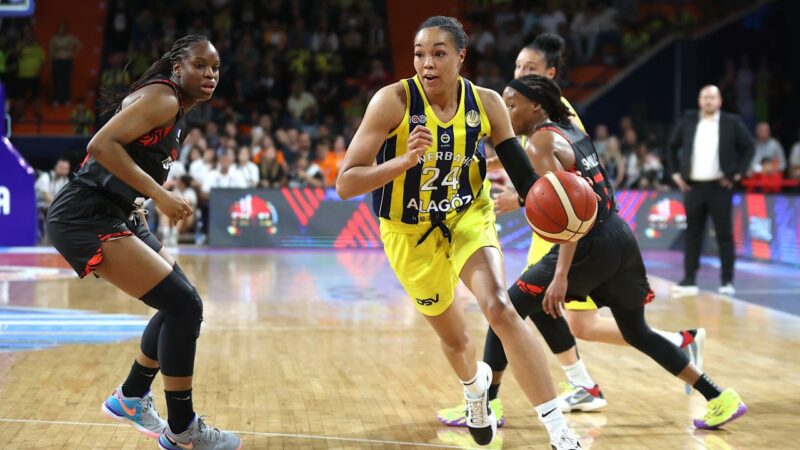 Şampiyon Fenerbahçe Alagöz Holding Basketbol FIBA Kadınlar Avrupa Ligi finalinde Fransa'nın Villeneuve d'Ascq LM
