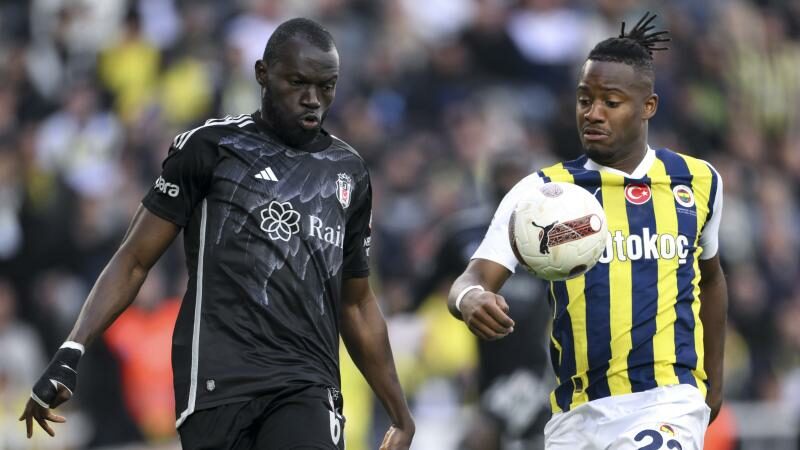 Derbinin galibi Fenerbahçe Trendyol Süper Lig'in 34. haftasındaki derbide konuk ettiği Beşiktaş'ı 2-1