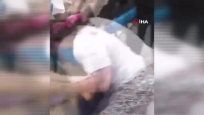 Görüntüler Bursa’dan… Birbirlerine girdiler