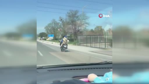 Görüntü Bursa’dan… Canlarını hiçe saydılar