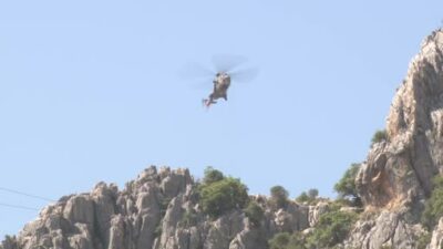 Antalya’daki teleferik faciası… Mahsur kalanlar helikopterle kurtarıldı