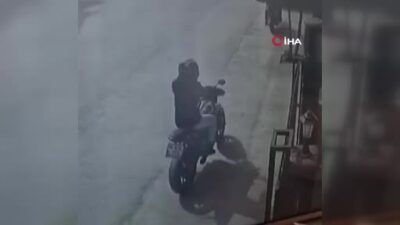 Bursa’da çalıntı motosikletle gelip motosiklet çaldı