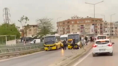 Bursa’da yol verme kavgası