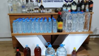 Bursa’da sahte içki operasyonu… Bakın kaç litre ele geçirildi?