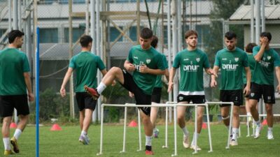 Bursaspor’da Diyarbekirspor maçı hazırlıkları sürüyor