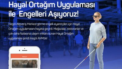 İnegöl AVM, görme engelli vatandaşların AVM’deki deneyimini kolaylaştırıyor
