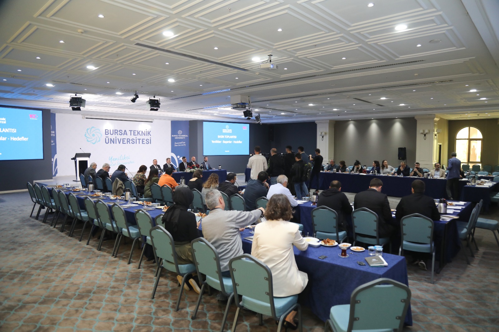 BTÜ Rektörü Naci Çağlar, üniversitenin hedeflerini paylaştı BTÜ Rektörü Naci Çağlar, üniversitenin hedeflerini paylaştı