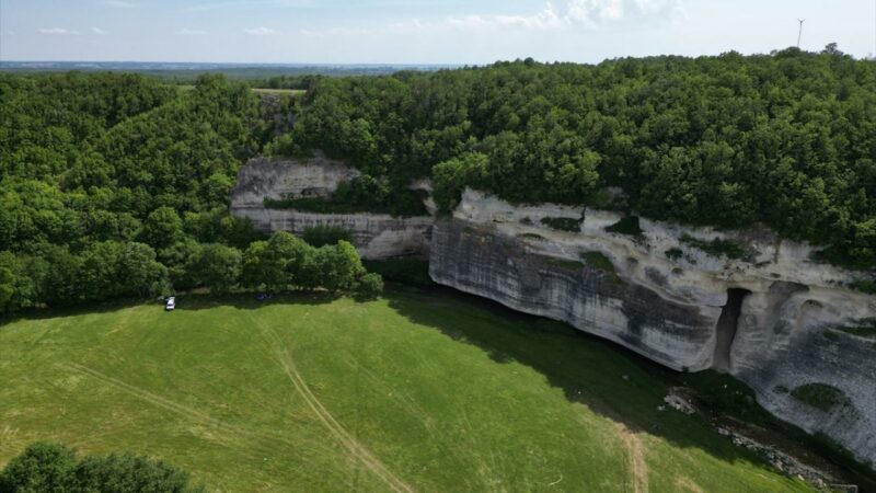 Tekirdağ'daki Kanara Kanyonunda, tarih öncesi çağlarda yerleşim yeri ve kaya