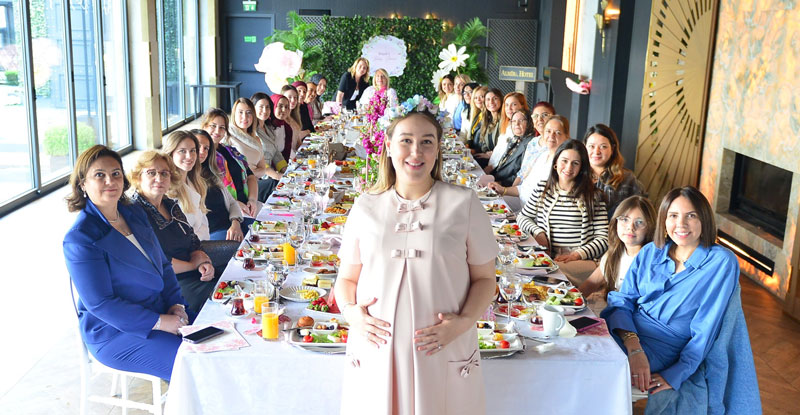 Renkli baby shower daveti