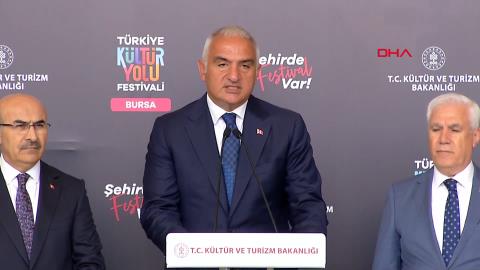 Bursa’da festival zamanı! Bakan Ersoy’dan önemli açıklamalar