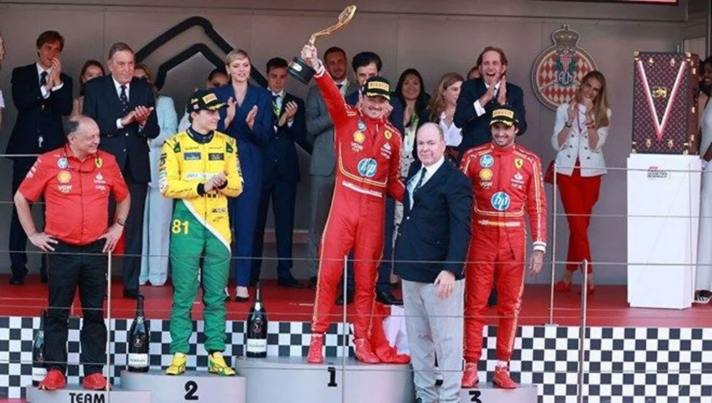 F1 Monako Grand Prix’inde ünlüler geçidi F1 Monako Grand Prix’inde ünlüler geçidi