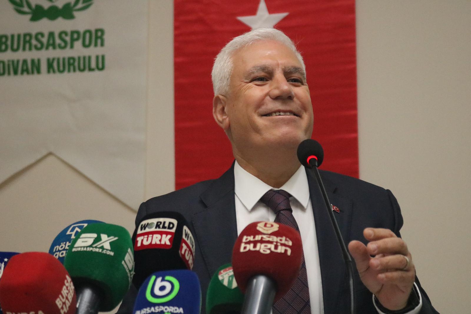 Bozbey: Kimse Bursaspor için benden icazet almayacak! Bozbey: Kimse Bursaspor için benden icazet almayacak!