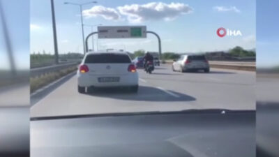 Bursa’da düğün konvoyu yolu kapattı, sürücüler çileden çıktı