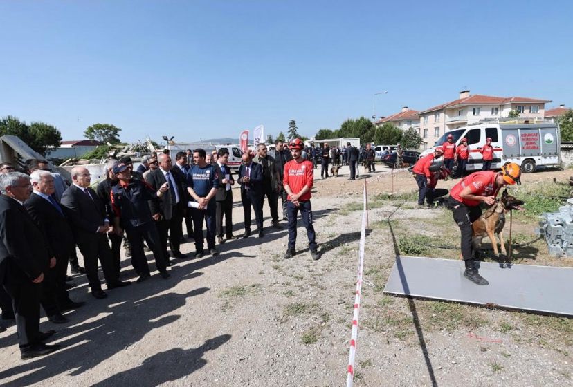 Bursa’da nefes kesen tatbikat