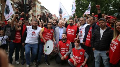 Başkan Bozbey: Tüm emekçilerin bayramını kutluyorum