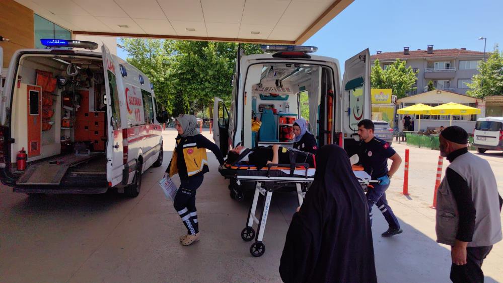 Bursa’da cip ile motosiklet çarpıştı