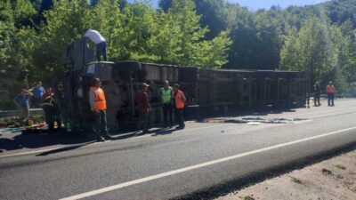 Bursa’da korkunç kaza: 1 ölü