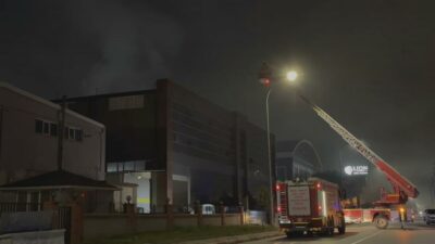 Bursa’da fabrika yangını