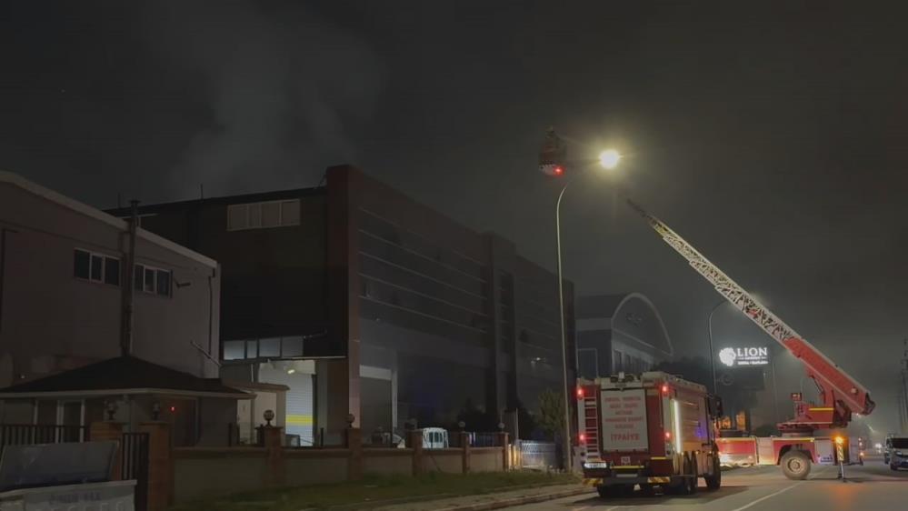 Bursa’da fabrika yangını