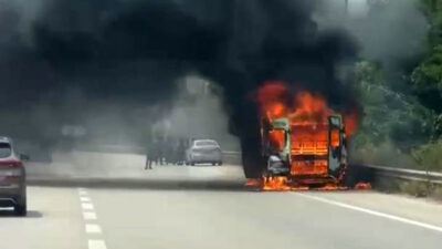 Bursa’da korku dolu anlar