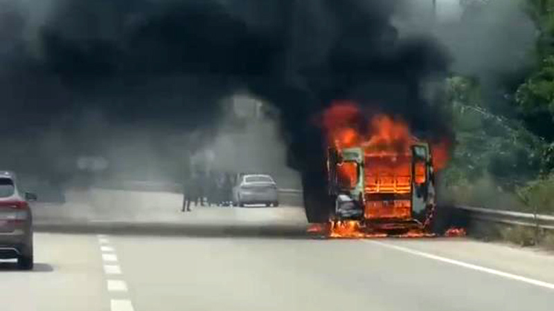 Bursa’da korku dolu anlar