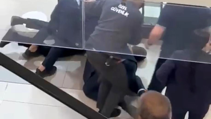 Bursa’da hastanede dehşet anları! Son anda durduruldu