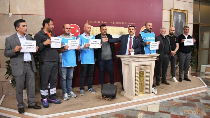 Bursa’da Borusan Liman’daki işçi çıkarmaları TBMM’ye taşındı İYİ Parti Bursa Milletvekili Selçuk Türkoğlu, Borusan Liman'daki işten çıkarmalarla