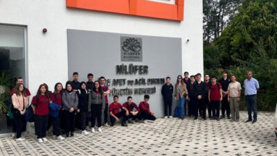 Nilüfer Belediyesi’nden öğrencilere afet ve acil durum eğitimi