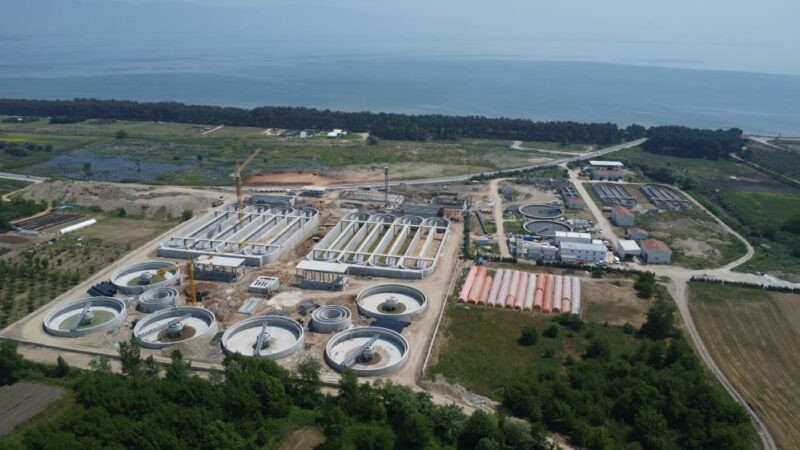 2022 yılında ihalesi yapılarak inşaatına başlanan Orhangazi’deki İleri Biyolojik Arıtma