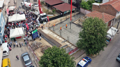 Bursa’da Başkan Aydın söz vermişti! Temeli atıldı