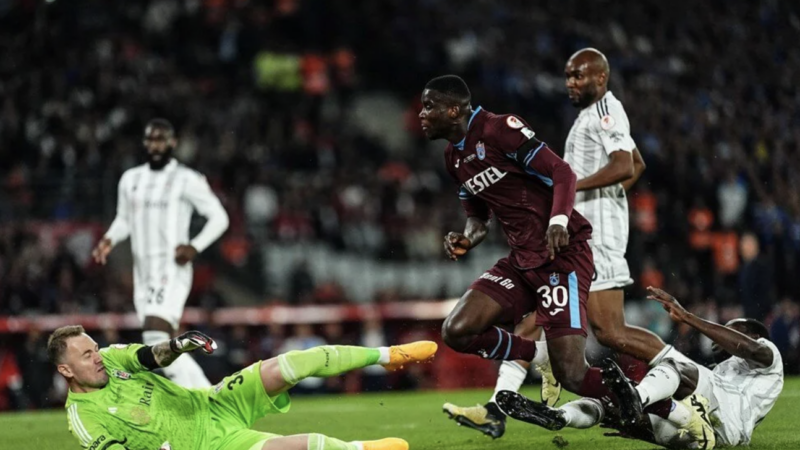 Türkiye Kupası son dakika golüyle sahibini buldu Beşiktaş ile Trabzonspor, Ziraat Türkiye Kupası finalinde Atatürk Olimpiyat Stadı'nda