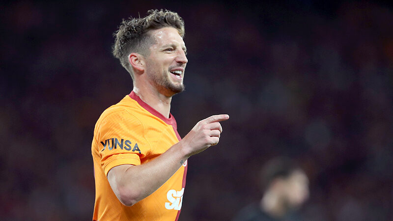 Mertens durdurulamıyor Dries Mertens son haftalarda Galatasaray'ın en formda isimlerinden biri olarak