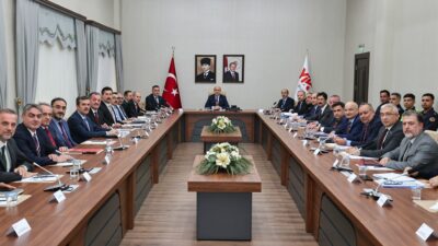 Bursa Valiliği’nde önemli toplantı