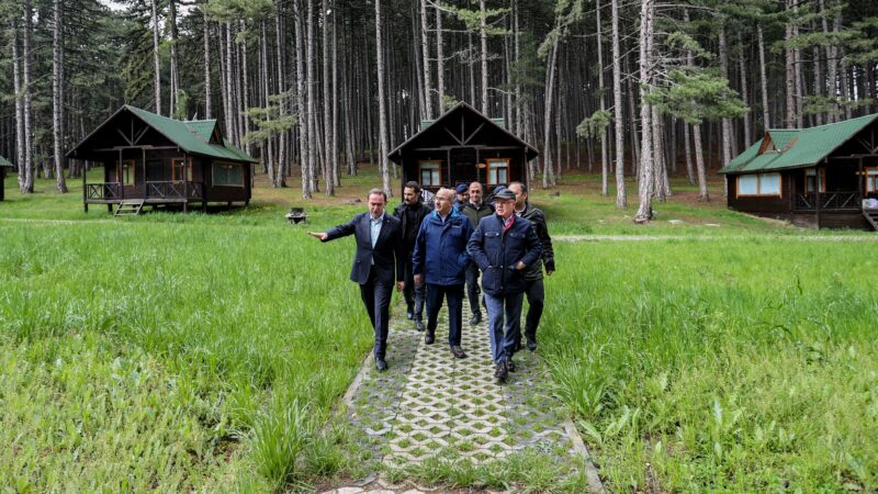 Bursa’nın saklı cenneti turizm merkezi olacak… Olay Gazetesi Yazarı Ahmet Emin Yılmaz, Vali Mahmut Demirtaş'ın ziyaret