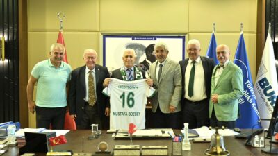 Bursaspor’dan Bozbey’e ziyaret
