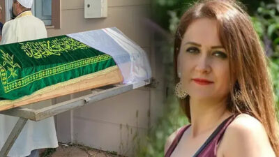 Suç makinesi kocası tarafından katledilen Saadet öğretmen son yolculuğuna uğurlandı