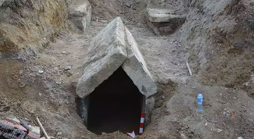 Su deposu kazısında tarih çıktı! Korumaya alındı