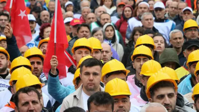 ‘İşçi kenti’nde Çinli mühendisler yürüdü