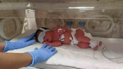 Yer: Mersin! 2 günlük bebeği dağ yoluna terk ettiler