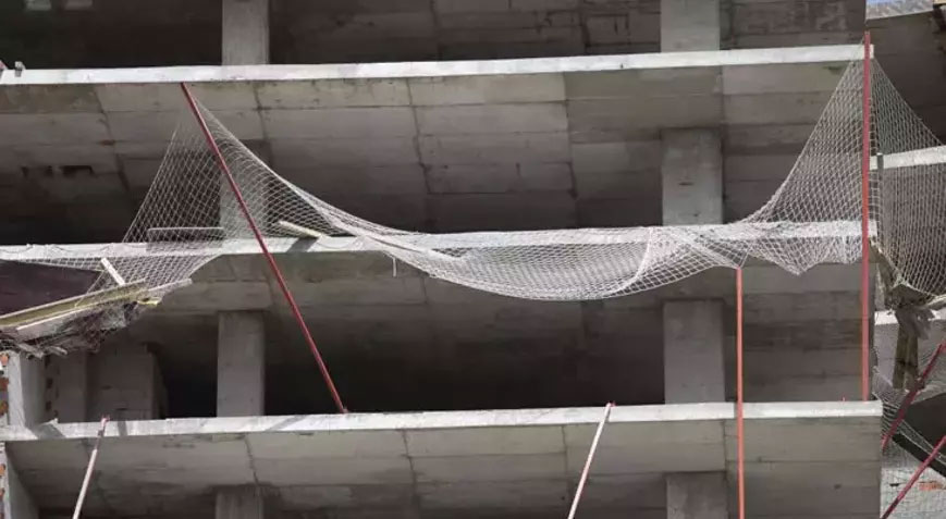 Faaliyetleri durdurulmuş inşaatta insan iskeleti bulundu